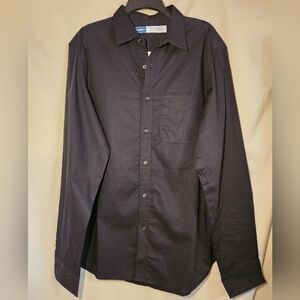 Old Navy Mens black dress shirt